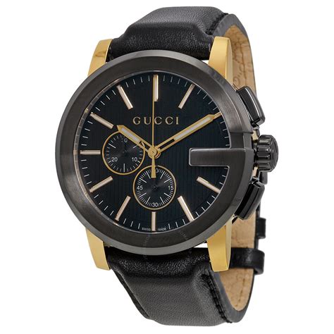 gucci chronograph men's watch|gucci g chrono watch black.